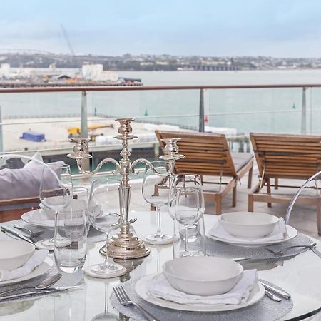 Princes Wharf 2Br Sub-Penthouse Auckland Dış mekan fotoğraf