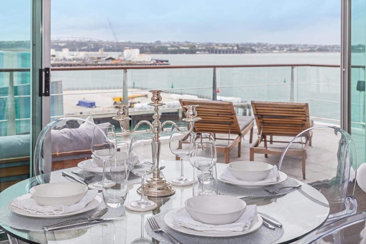 Princes Wharf 2Br Sub-Penthouse Auckland Dış mekan fotoğraf