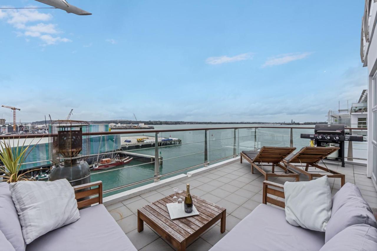 Princes Wharf 2Br Sub-Penthouse Auckland Dış mekan fotoğraf