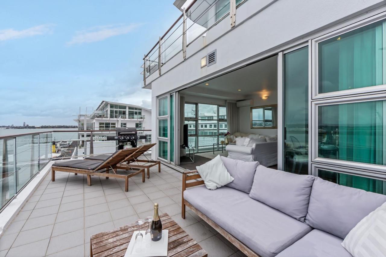 Princes Wharf 2Br Sub-Penthouse Auckland Dış mekan fotoğraf